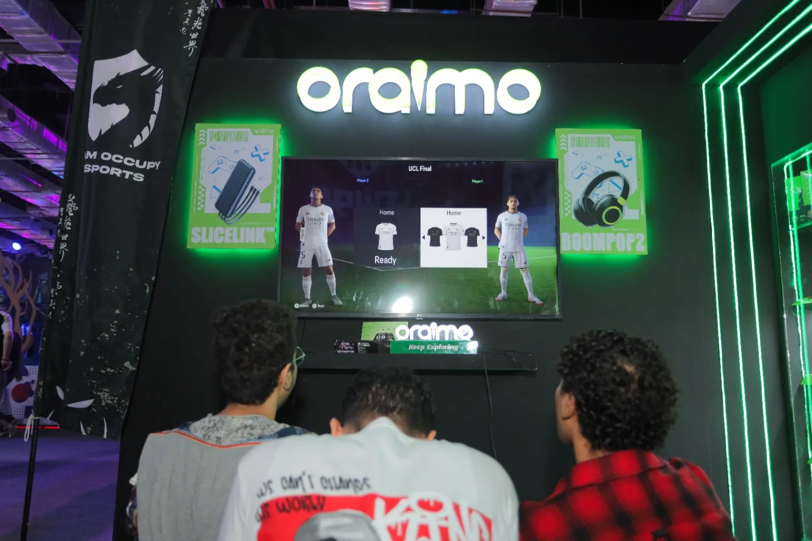 «Oraimo» تتألق في حدث Insomnia Egypt Gaming Festival