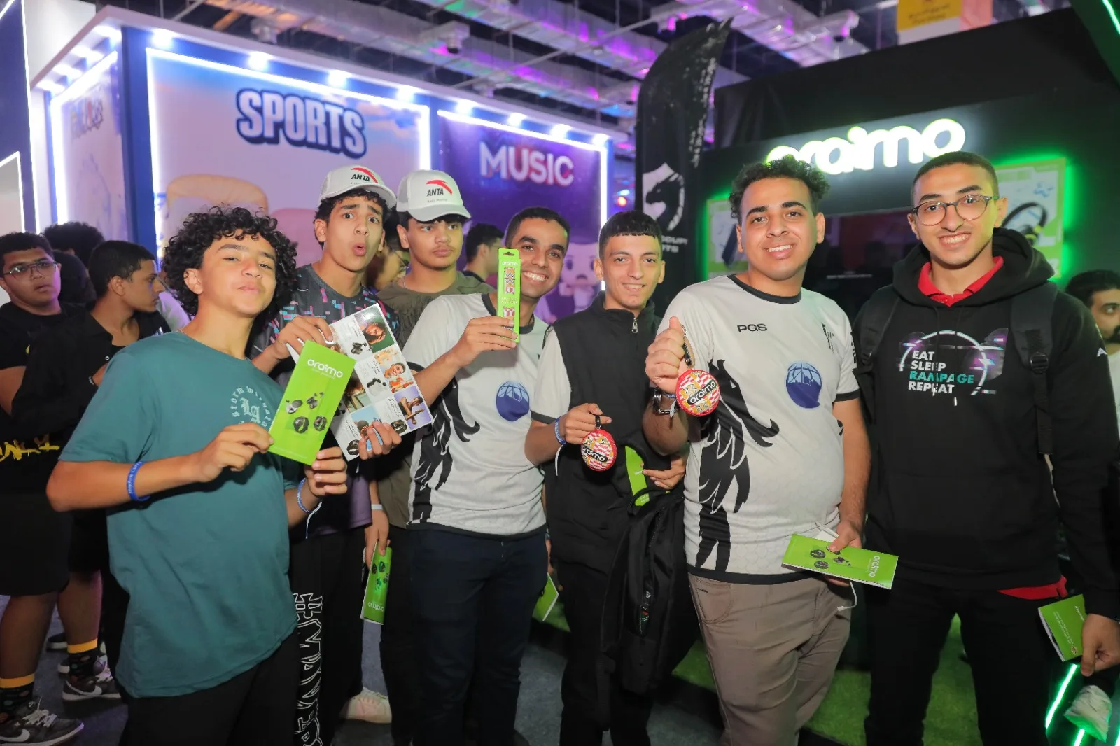 «Oraimo» تتألق في حدث Insomnia Egypt Gaming Festival